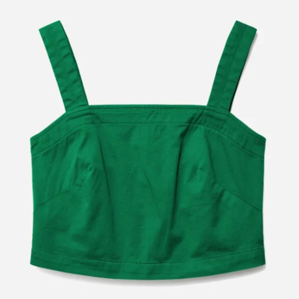 NWT Everlane The Button Back Tank